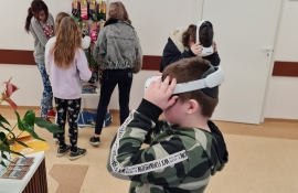 Virtualios  realybės pramogos Kriukų vaikų dienos centro "Erdvės" vaikams